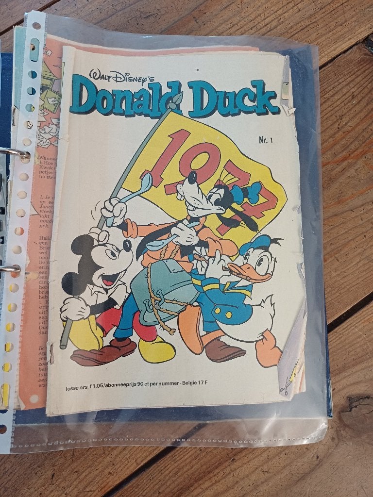 Jaarbundel Donald Duck 1977, Complete serie of reeks, Donald Duck, Ophalen, Gelezen
