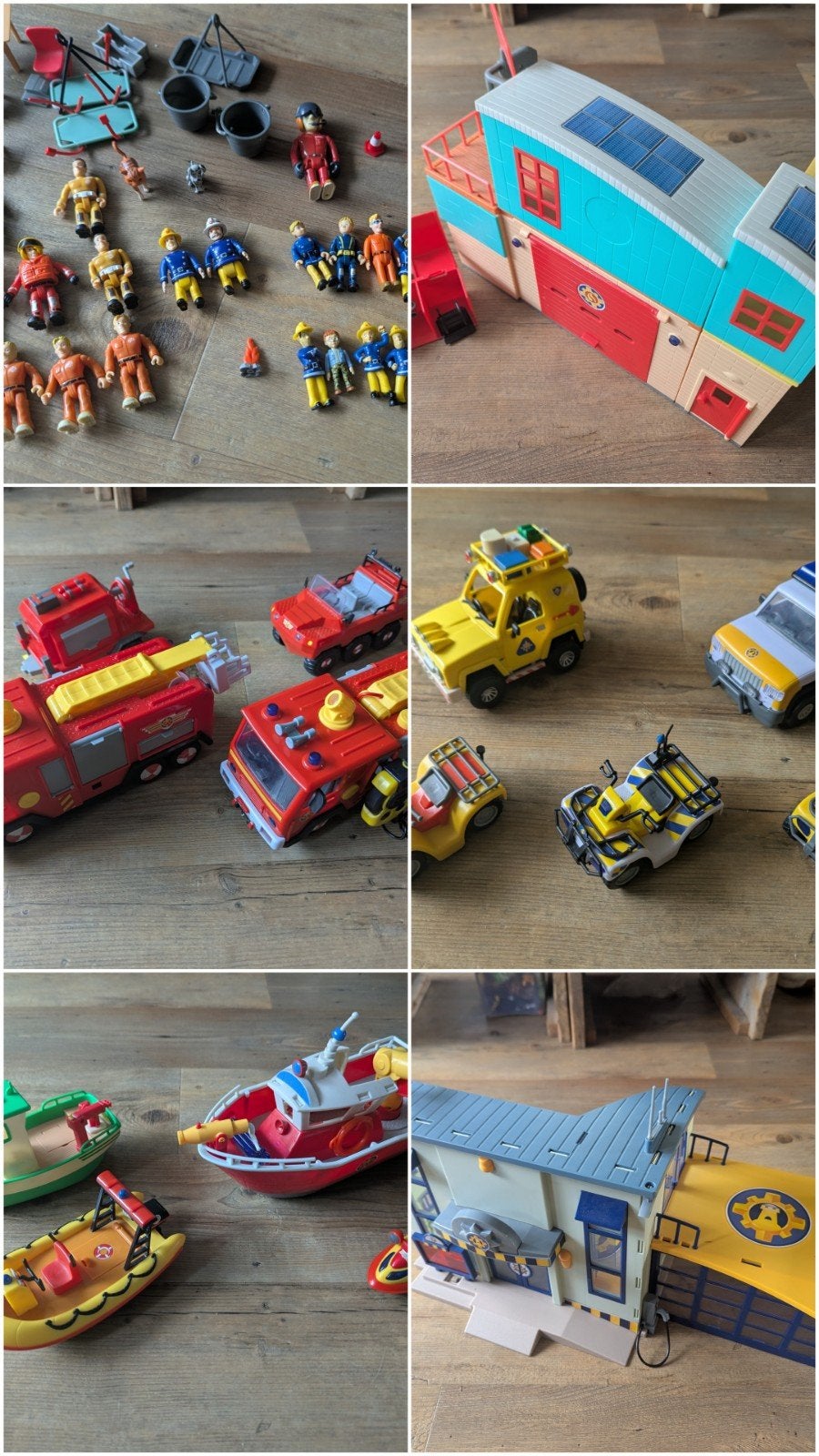 Grote collectie Brandweerman Sam, Ophalen, Gebruikt