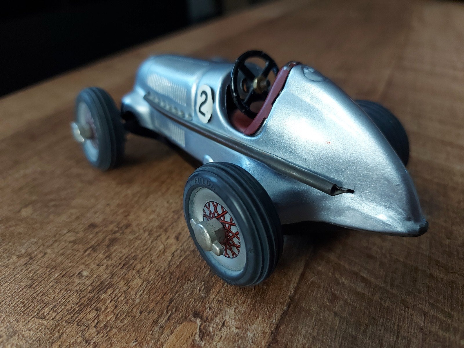 Schuco Mercedes 1050 blikken auto silberpfeil, Antiek en Kunst, Antiek | Speelgoed, Ophalen of Verzenden
