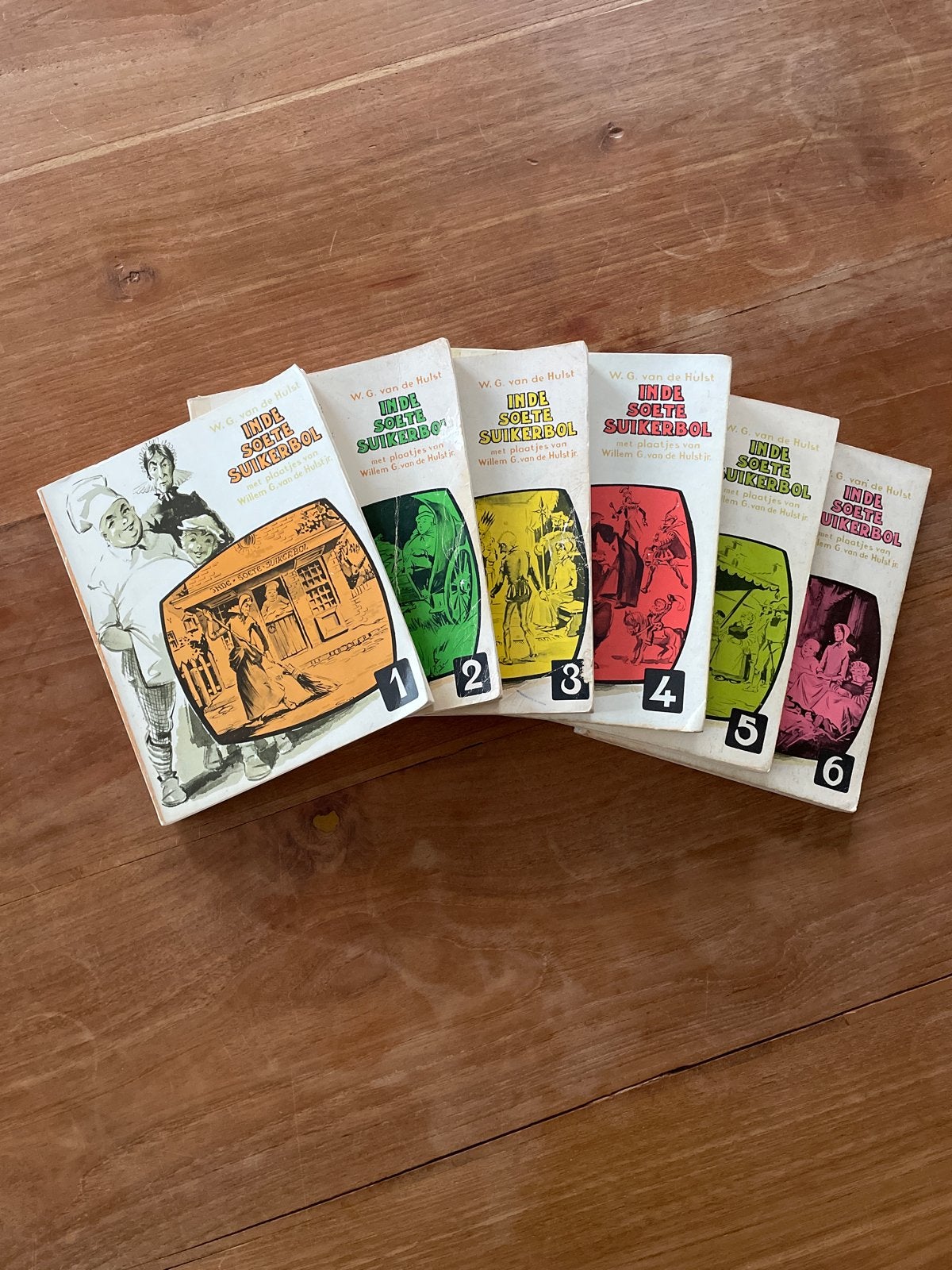 In de Soete Suikerbol 1 t/m 6, Boeken, Kinderboeken | Jeugd | onder 10 jaar, Ophalen of Verzenden, Gelezen, Fictie algemeen