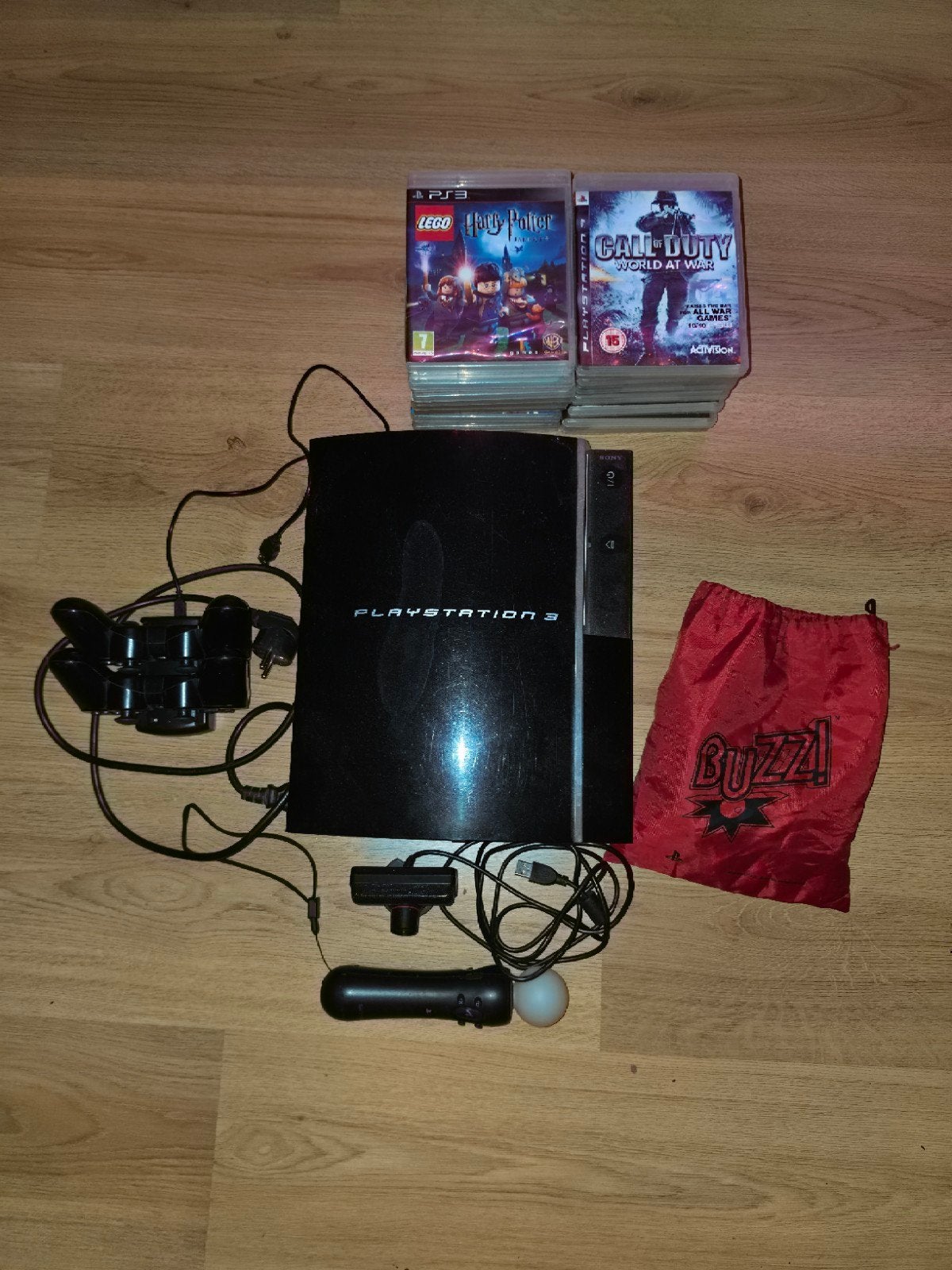 Playstation 3 inclusief 2 originele controllers en games, Ophalen of Verzenden, Zo goed als nieuw, Met 2 controllers, Slim
