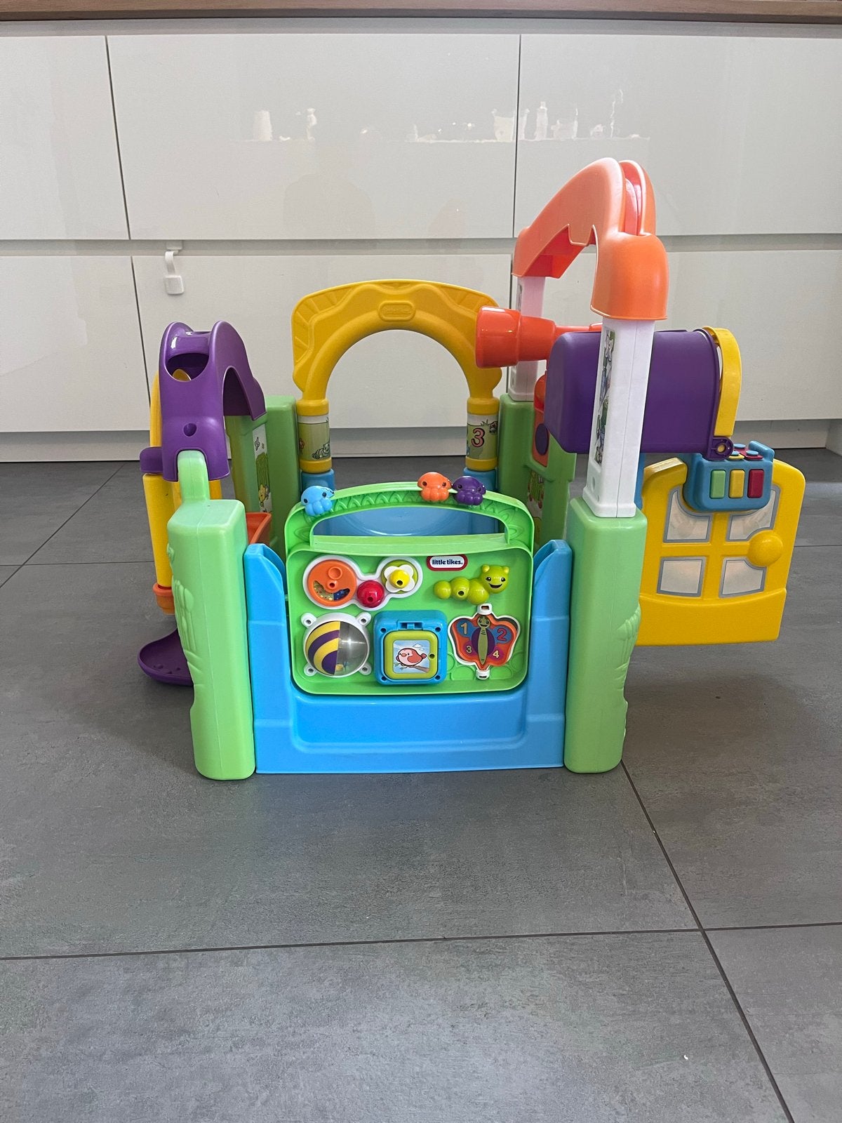 Little Tikes Activity Garden Speelhuisje, Ophalen, Gebruikt, Glijbaan