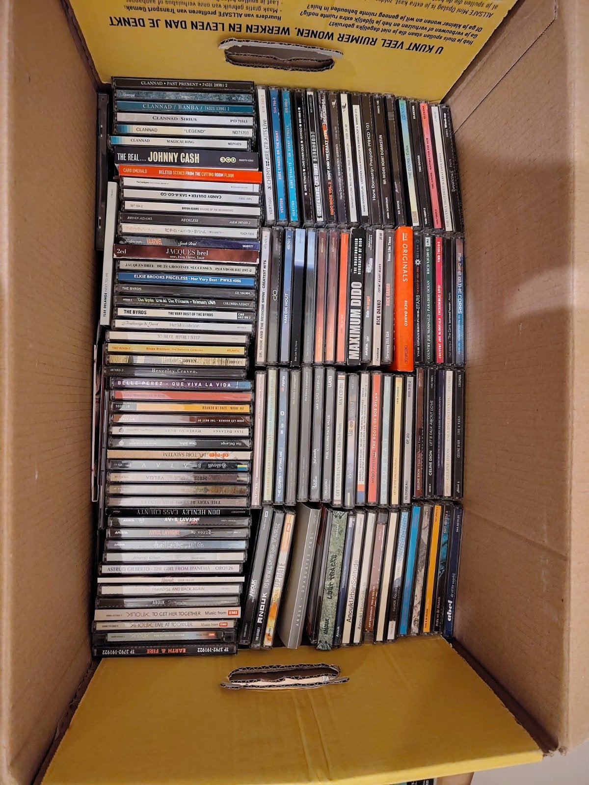 cd-box 2! Heel veel CDs!, Verzenden, Gebruikt