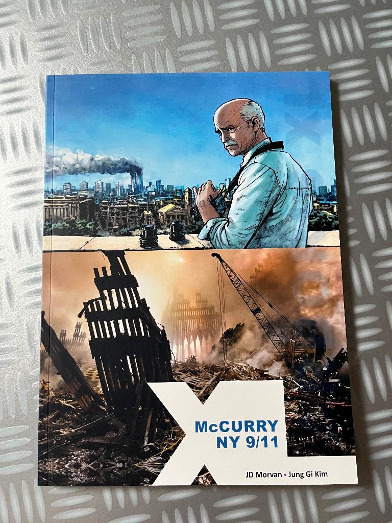 McCurry NY 9/11, Boeken, Stripboeken, Zo goed als nieuw, Eén stripboek, Ophalen of Verzenden