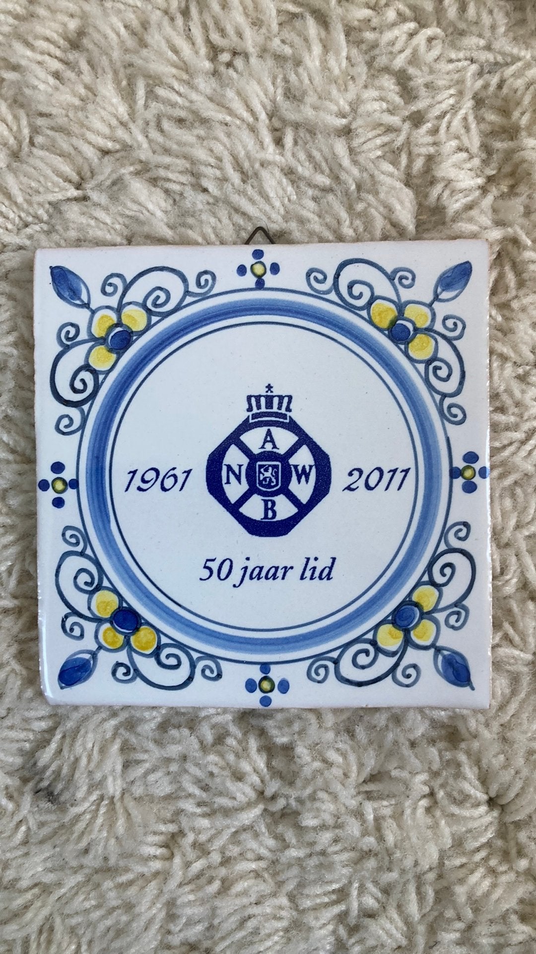 ANWB 50 jaar lid, Ophalen of Verzenden, Zo goed als nieuw