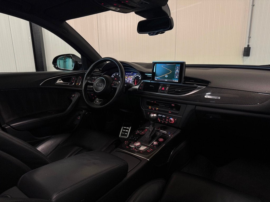 Audi A6 Avant 4.0 TFSI RS6 quattro 2017 650PK CAPRISTO|SOFTC, Auto's, Automaat, Gebruikt, Zwart, A6