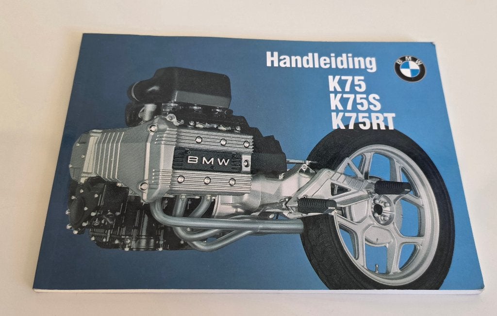 Originele BMW K75 K75S K75RT handleiding 1995 NL, Ophalen of Verzenden, BMW