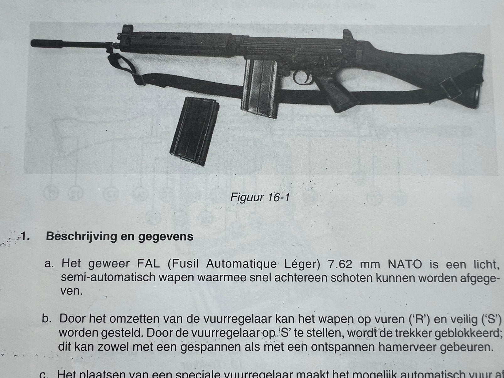 Nederlands voorschrift KL Fal Nato 7,62 mm, Verzenden, Nederland, Embleem of Badge, Landmacht