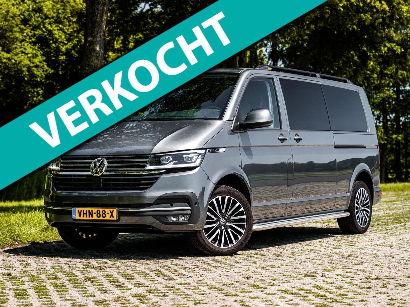 VW Transporter T6.1 BULLI 2.0 TDI 199PK Aut L2H1 30 DC 2x Sc, Automaat, Gebruikt, Euro 6, 4 cilinders