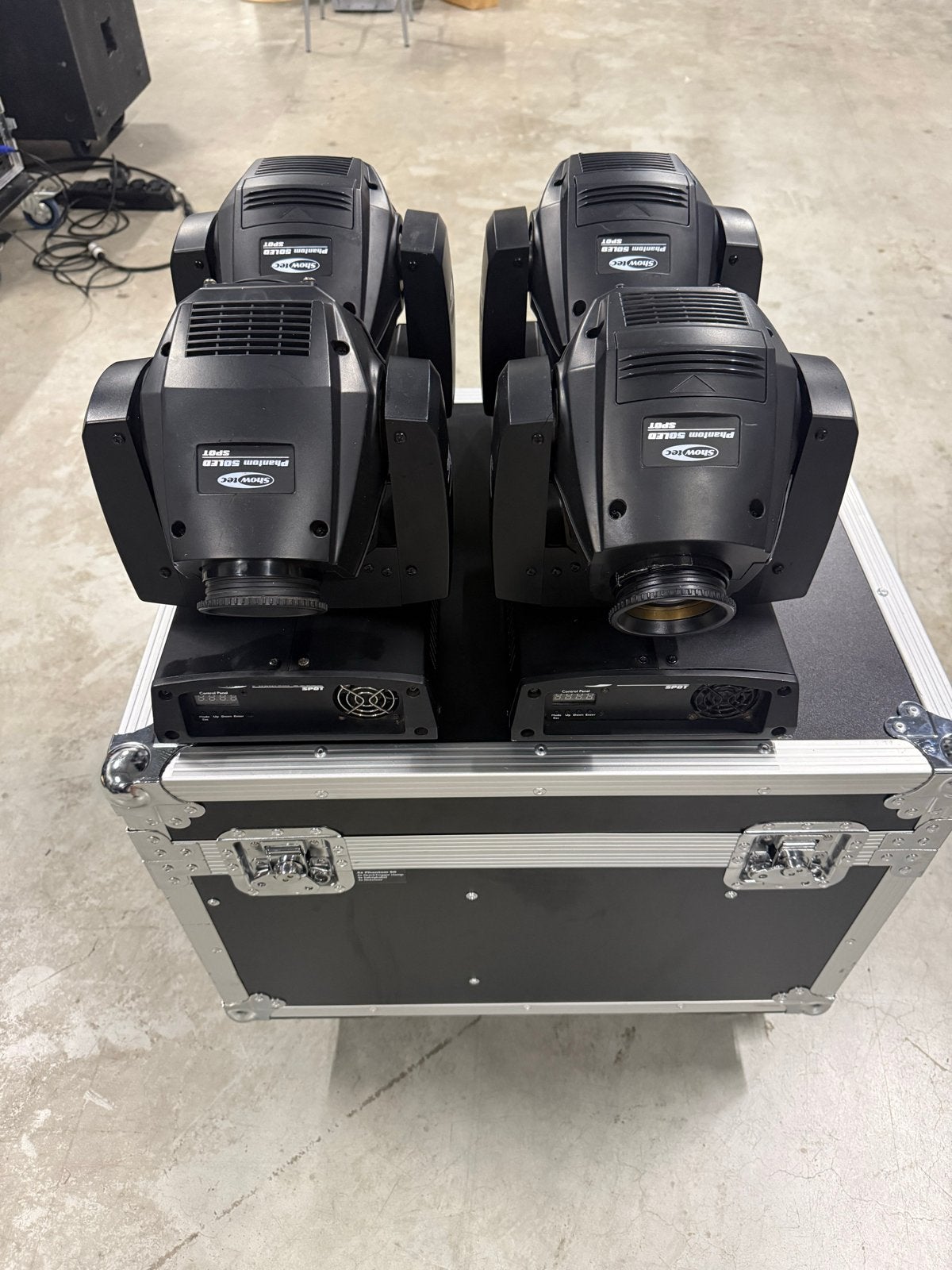 4x Showtec Phantom 50 LED Movingheads., Ophalen, Gebruikt, Licht
