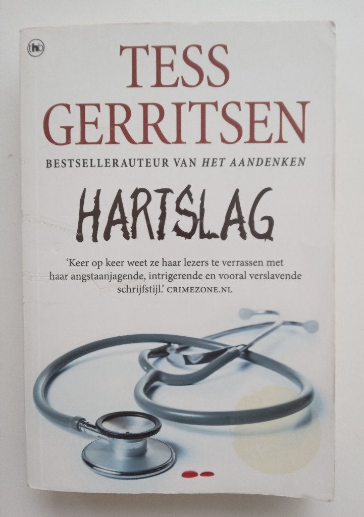 Hartslag, Tess Gerritsen, Boeken, Verzenden, Zo goed als nieuw, Tess Gerritsen, Amerika