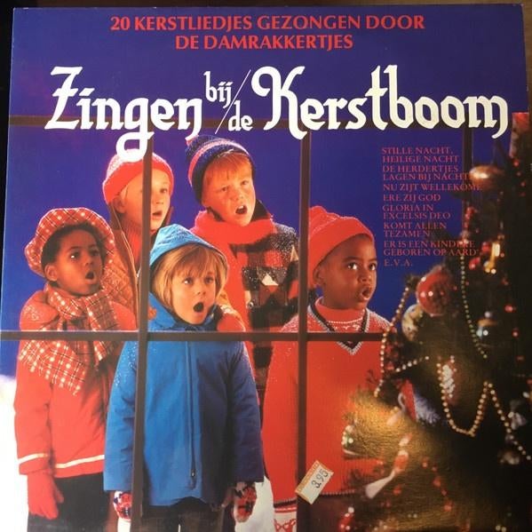 Kerst L.P. (1944) Zingen bij de Kerstboom - De Damrakkertjes, Gebruikt, Complilatie, 1980 - 1989, Ophalen of Verzenden