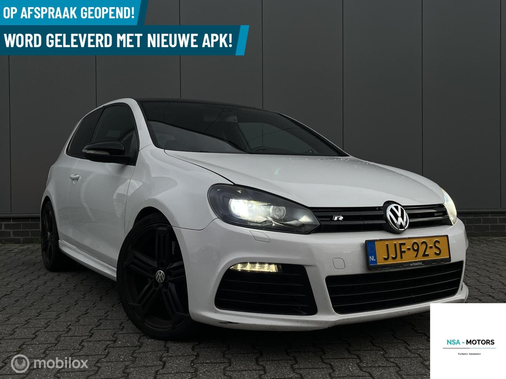 Volkswagen Golf 2.0 R 4-Motion|APPLECRPLY|STLVRM|BLUET|Dyno|, Gebruikt, 4 cilinders, 1984 cc, Wit