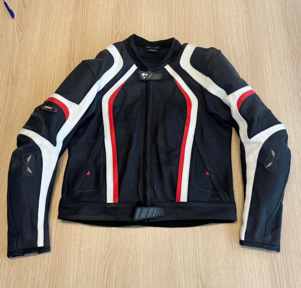Motor jas leer Lookwell, Ophalen of Verzenden, Tweedehands, Jas | leer