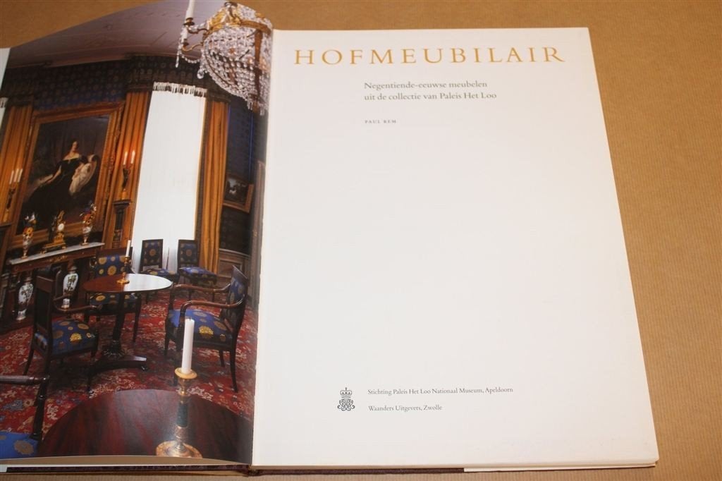 Paleis Het Loo — Catalogus van 19e-eeuws Hofmeubilair, Boeken, Ophalen of Verzenden, Gelezen