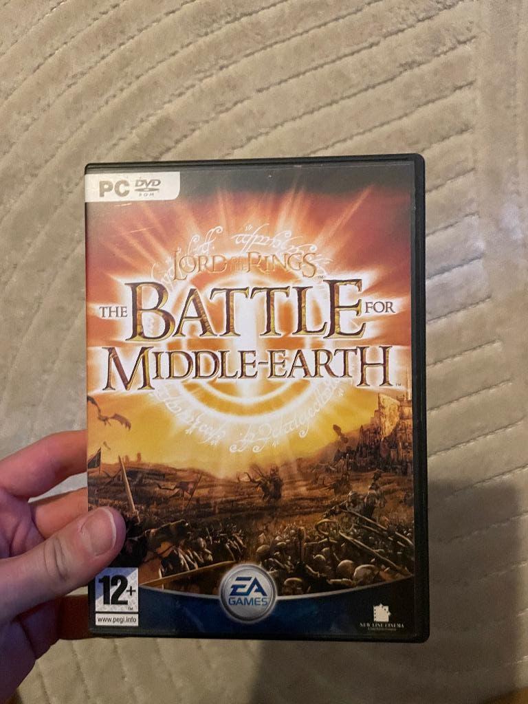 Lotr battle for middle earth pc, Spelcomputers en Games, Games | Pc, 1 speler, Ophalen of Verzenden, Zo goed als nieuw, Strategie en Constructie