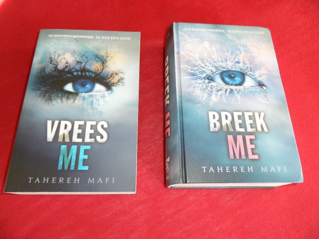 Tahereh Mafi:breek me+vrees me, Boeken, Fantasy, Ophalen of Verzenden, Zo goed als nieuw