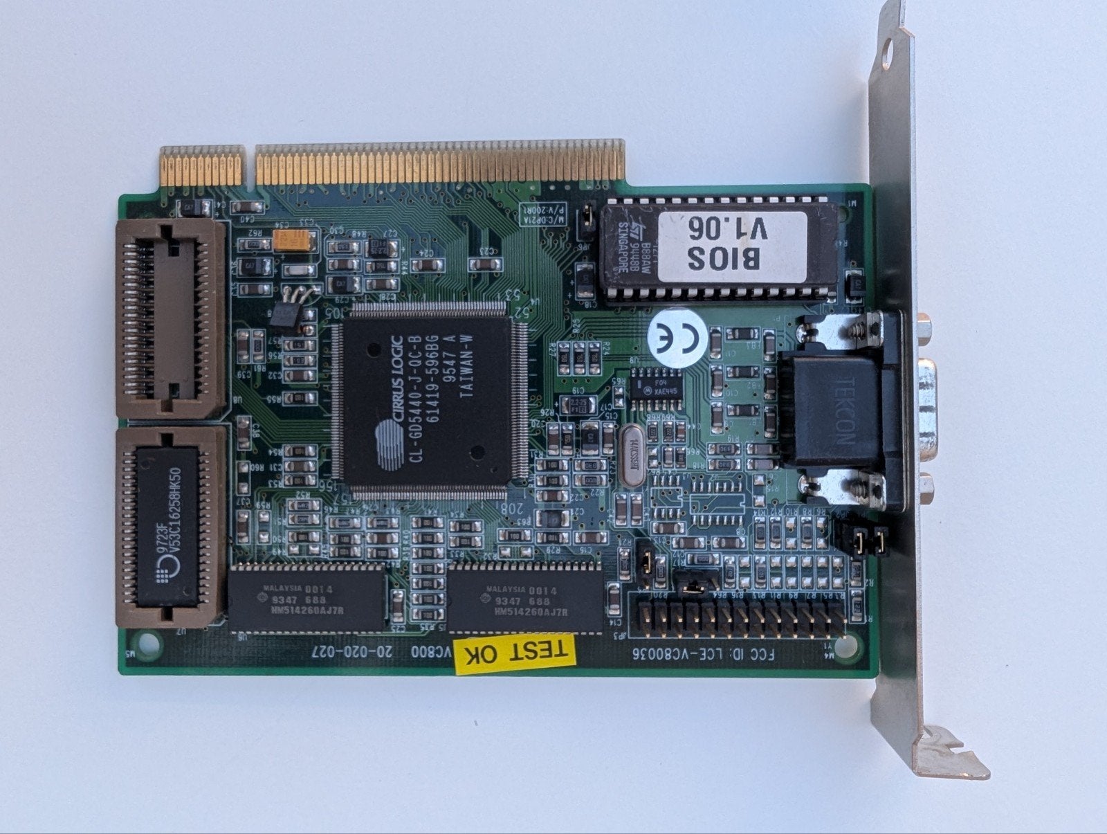 Cirrus Logic CL-GD5440 PCI videokaart 3 MB, Computers en Software, Videokaarten, Gebruikt, Overige soorten, VGA, Ophalen of Verzenden