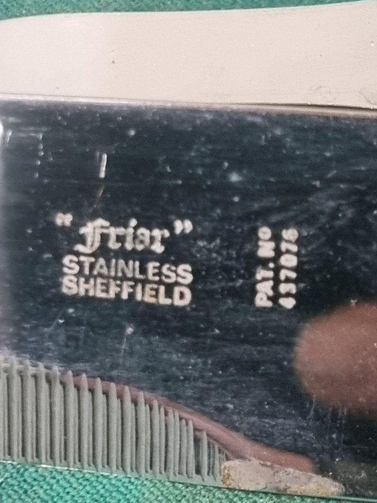 vleesbestek sheffield friar vork en mes, Ophalen of Verzenden, 'T Olde Gre-j, Info@toldegrej.nl, Endepoelstraat 20f Didam