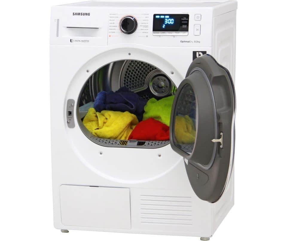 Foto 4 van Samsung Warmtepompdroger DV80M6210CW - 8 kg - Energielabel