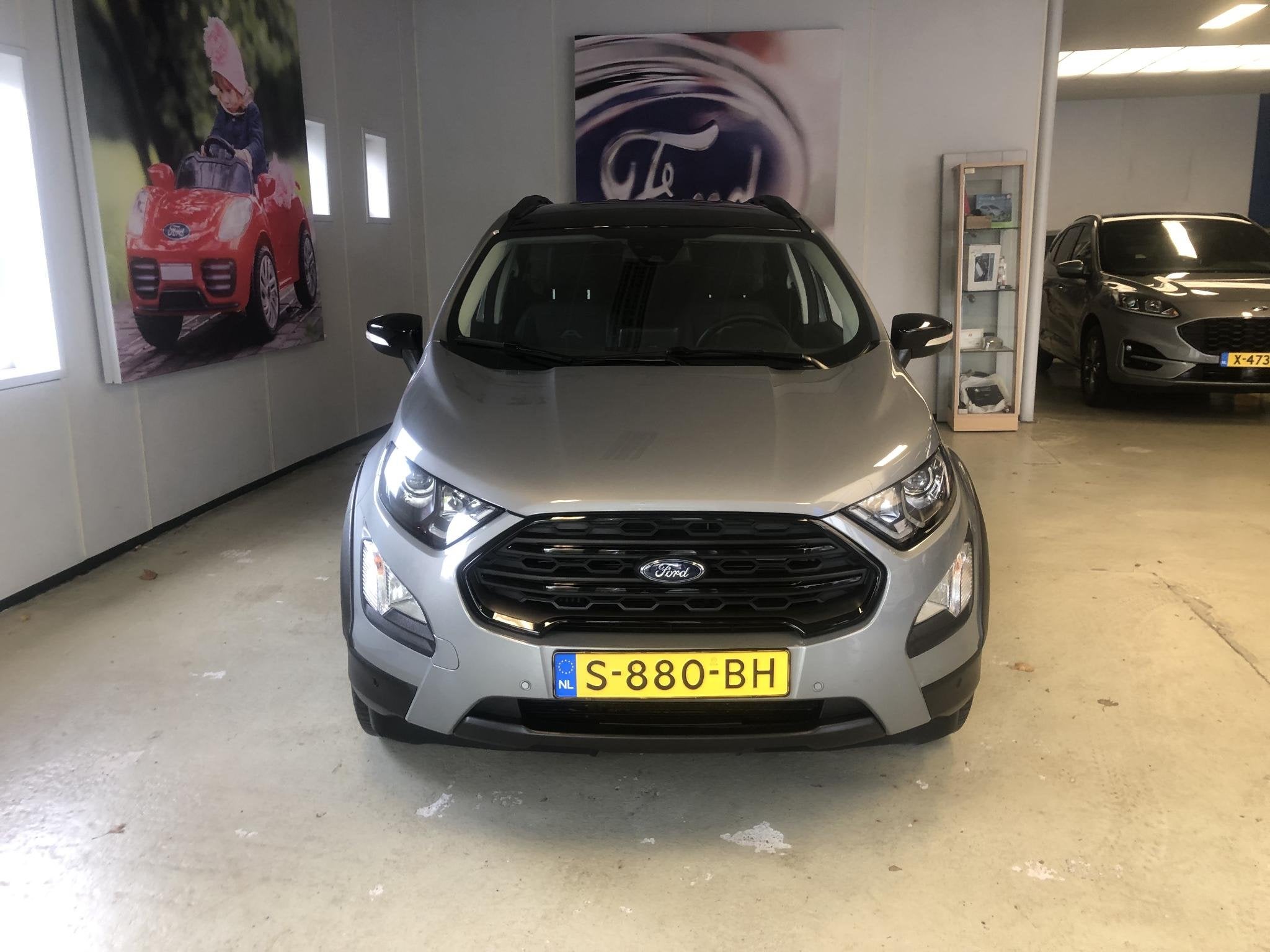 Ford EcoSport 1.0 EcoBoost Active Lederen bekleding - Naviga, Auto's, Ford, Voorwielaandrijving, 125 pk, Gebruikt, Ecosport