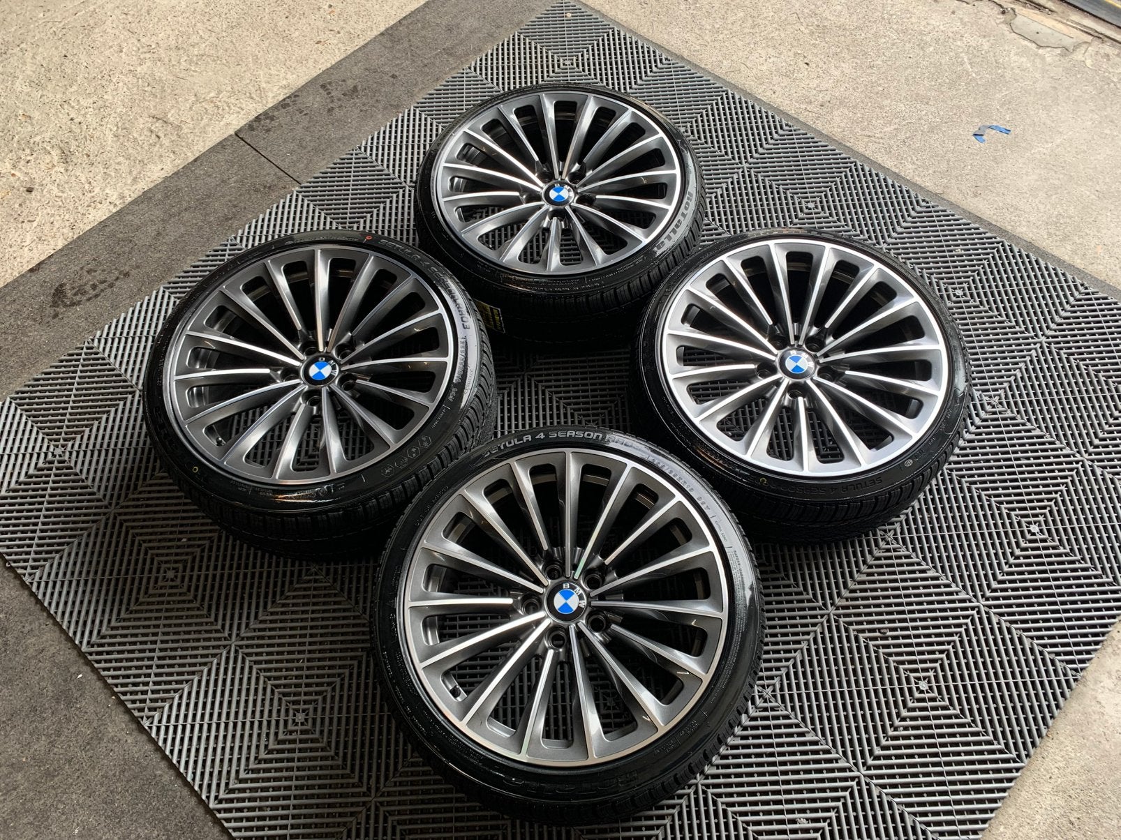 19 inch Bmw breedset ! Style 252 ! 5x120, Auto-onderdelen, Ophalen of Verzenden, 19 inch, All Season, Banden en Velgen