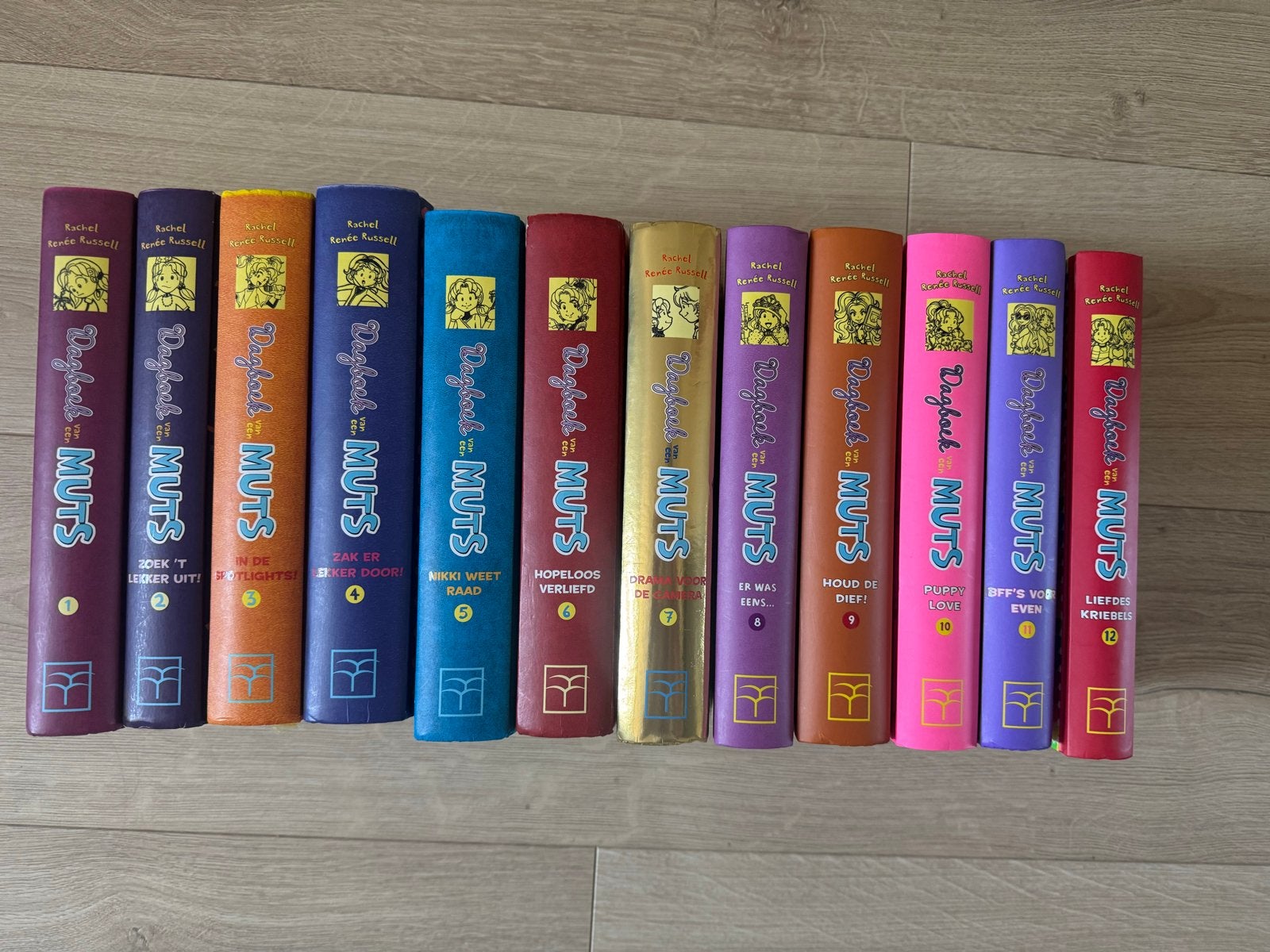 Dagboek van een Muts serie 1-12 - Complete set, Ophalen, Zo goed als nieuw, Fictie