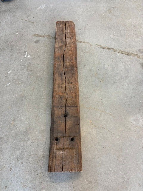 Houten balk biels, Tuin en Terras, Palen, Balken en Planken, Ophalen, Gebruikt, Minder dan 180 cm, Balken