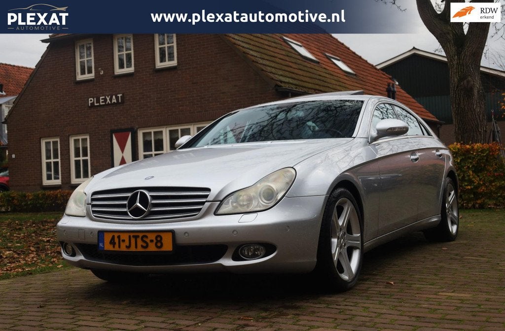 Mercedes-Benz CLS-klasse 350 Aut. | AMG-Pakket | Panorama |, Automaat, Achterwielaandrijving, Gebruikt, Grijs