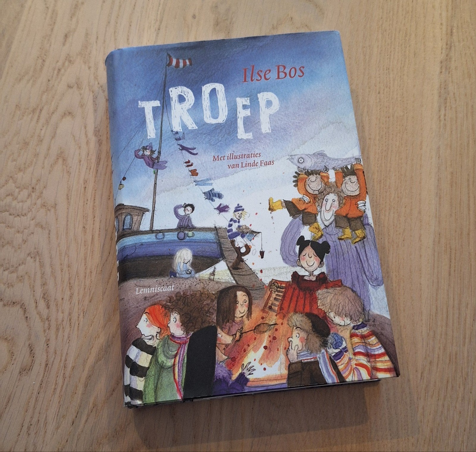 Troep - Ilse Bos (kinderboek), Ophalen of Verzenden, Zo goed als nieuw, Ilse Bos, Fictie algemeen