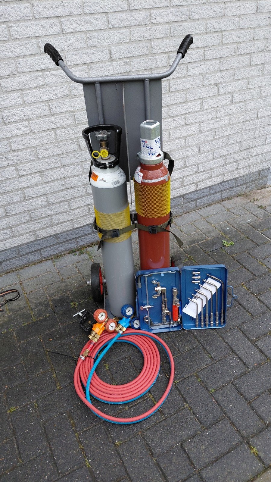autogeen lasset incl. cilinders, Ophalen, Gebruikt, Overige typen