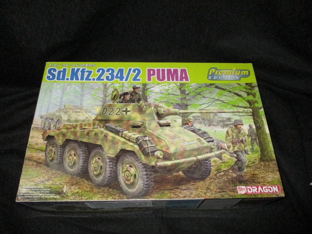 D-129,DRAGON 1-35,NO,6943,Sd.Kfz.234/2 Puma (Premium Edition, Overige merken, 1:32 tot 1:50, Overige typen, Nieuw