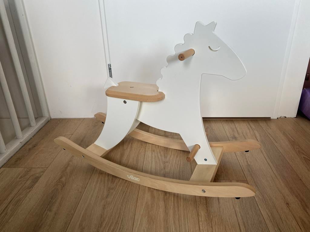 Vilac houten hobbelpaardje, Ophalen, Gebruikt