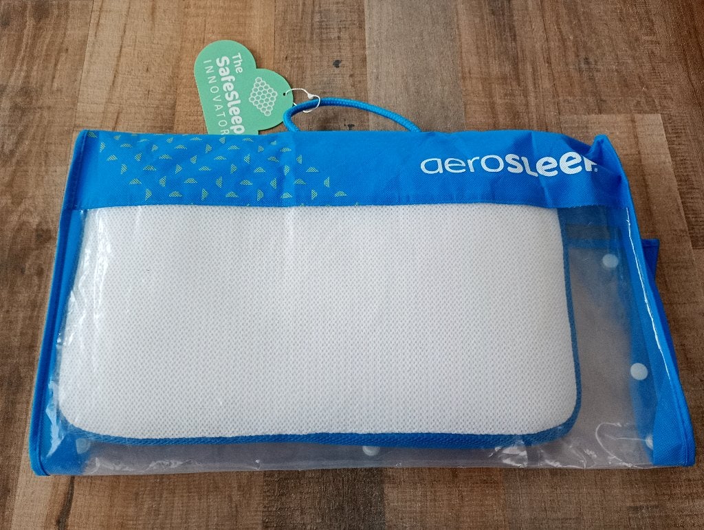 Aerosleep kussen zgan, Kinderen en Baby's, Ritssluiting, Jongetje of Meisje, Wit, Peuterbed