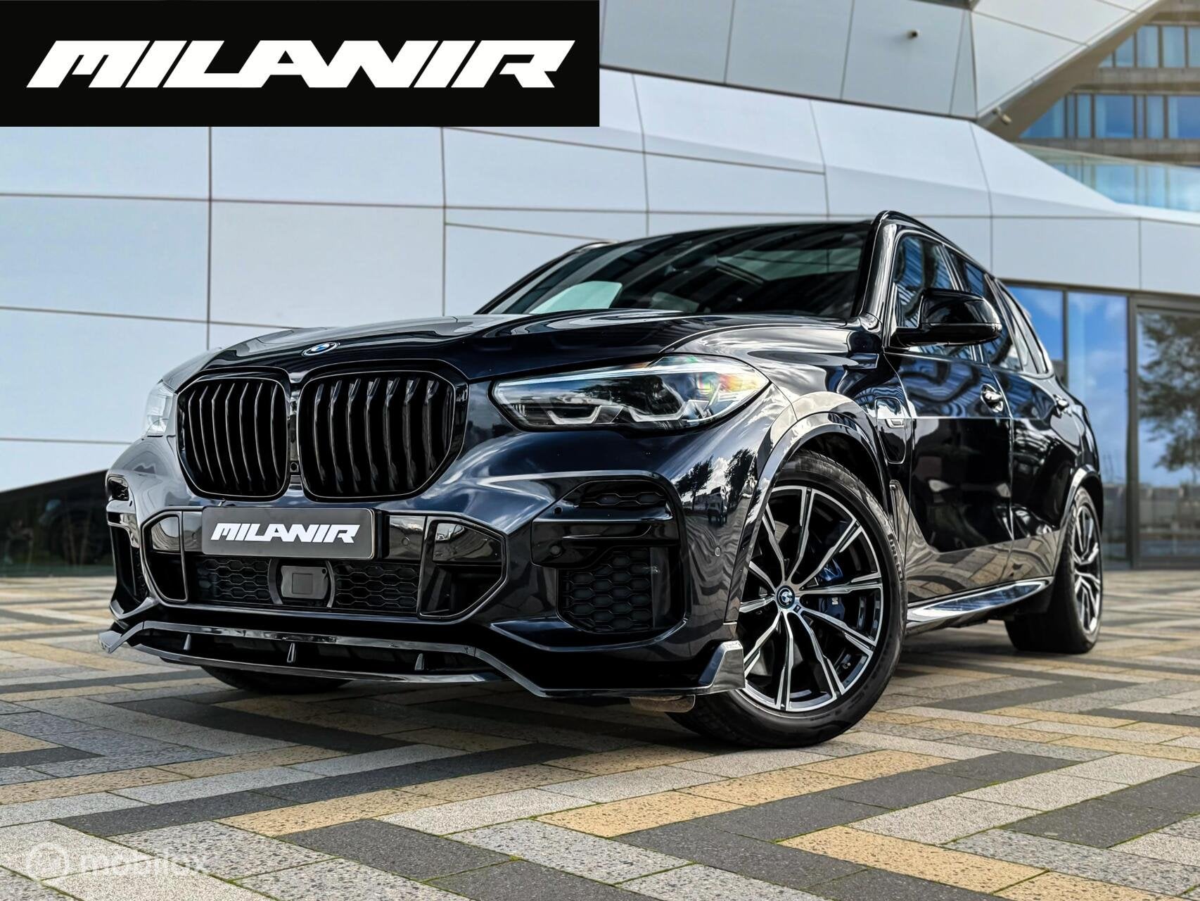 BMW X5 xDrive45e M-Sport |Pano |Sfeer |HUD |Spoilerpakket, Auto's, Dealer onderhouden, Gebruikt, Blauw, Leder