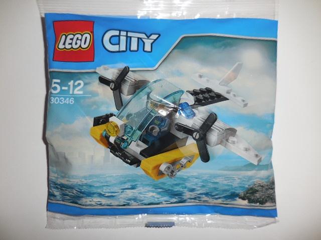 Gloed Nieuw LEGO 30346 Gevangenis Eiland Helicopter, Kinderen en Baby's, Speelgoed | Duplo en Lego, City, Lego, Nieuw, Ophalen of Verzenden