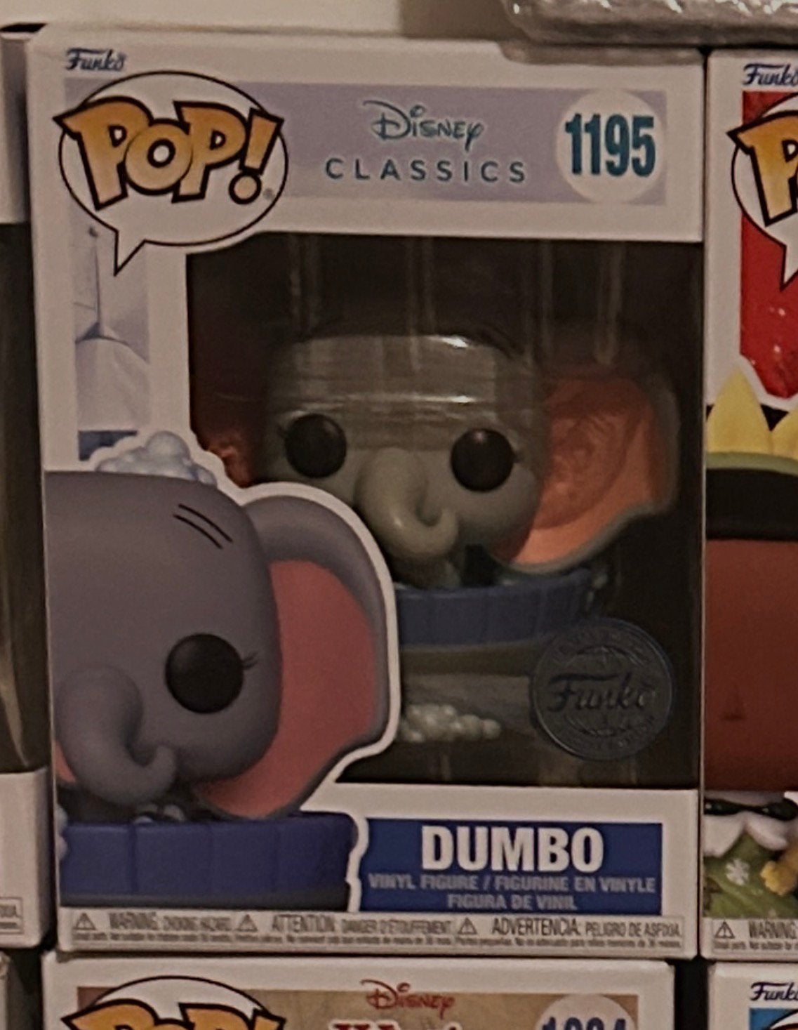 Funko Pop! Disney – Dumbo #1195 (Vaulted / Retail Exclusive), Ophalen of Verzenden, Zo goed als nieuw