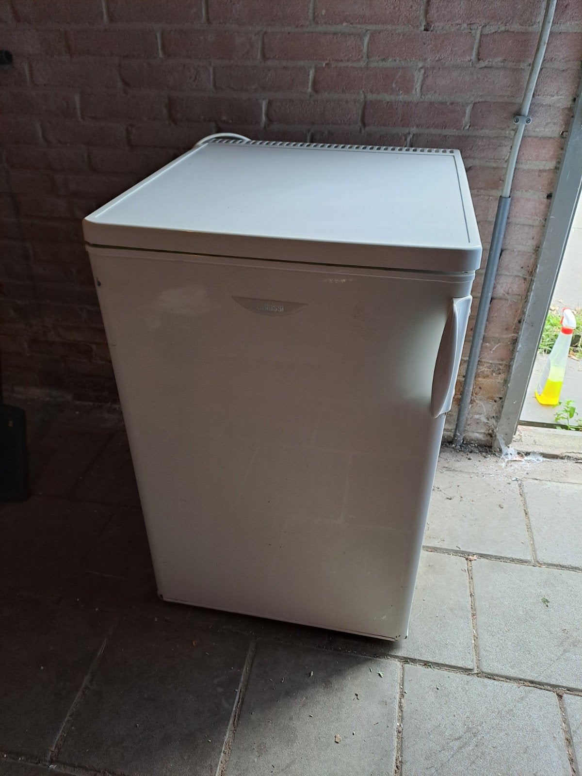 Zanussi tafelmodel koelkast - Compact functioneel, Ophalen, 45 tot 60 cm, Zonder vriesvak, Gebruikt