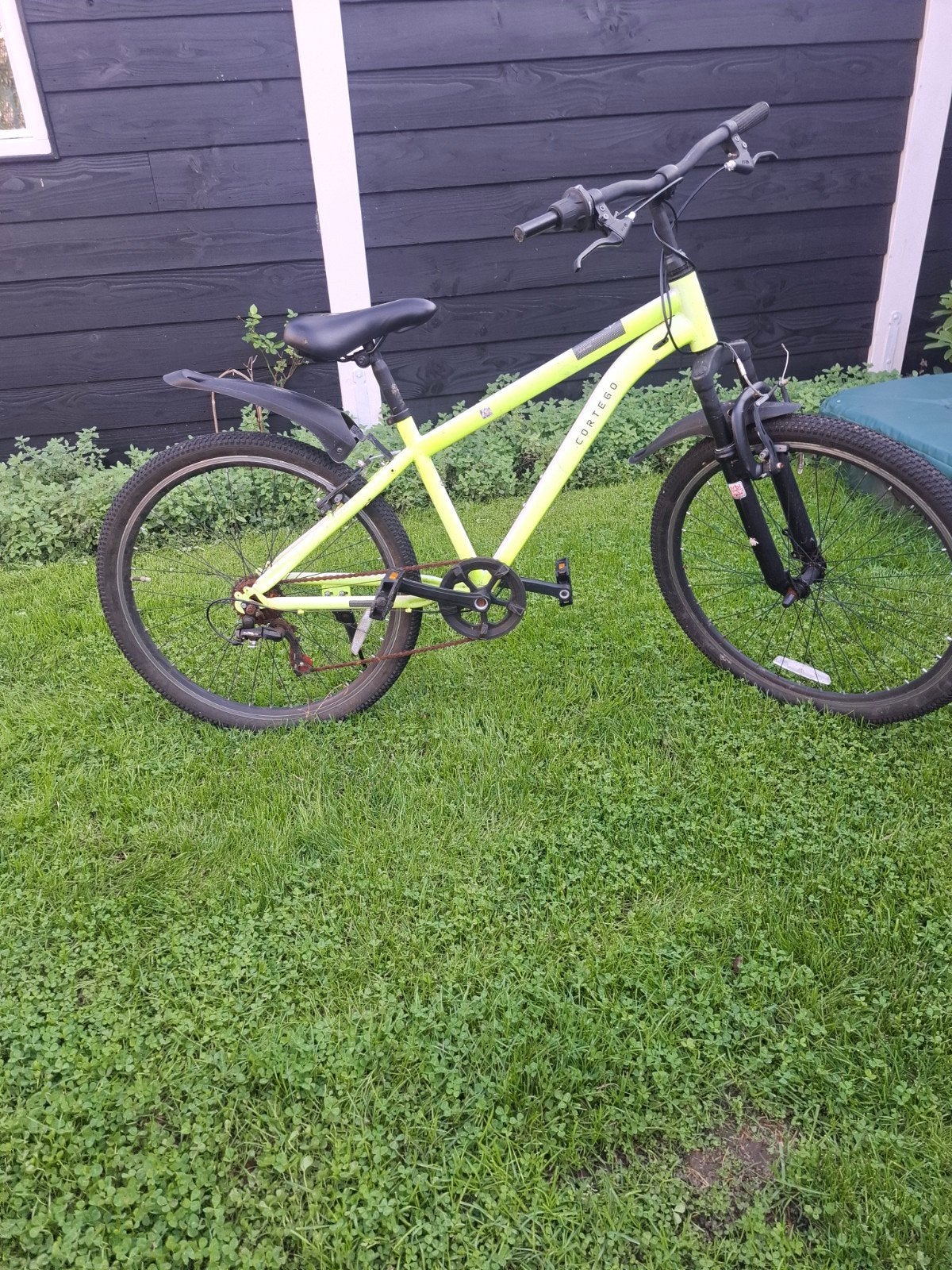te koop: jongensfiets 26 inch. merk cortego, Fietsen en Brommers, 24 inch of meer, Gebruikt, Staal, Velgrem