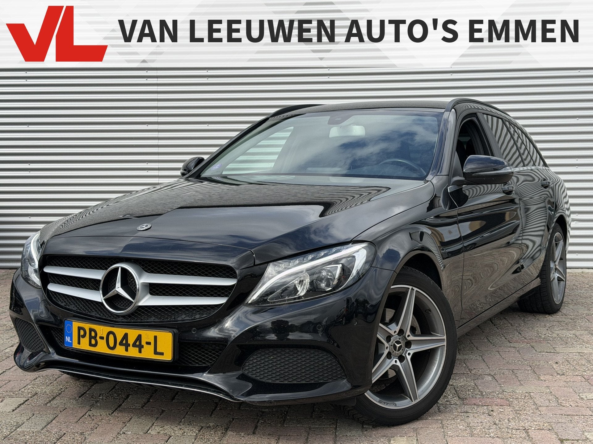 Mercedes-Benz C-Klasse Estate 160 Premium | Nieuw Binnen! |, Auto's, Gebruikt, Met garantie (alle), Zwart, Handgeschakeld