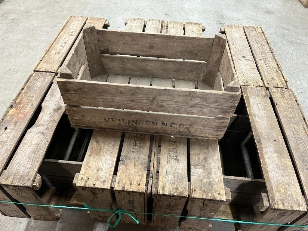 2-Lats kisten van de Nederlandse Christelijke Boerenbond., Ophalen of Verzenden