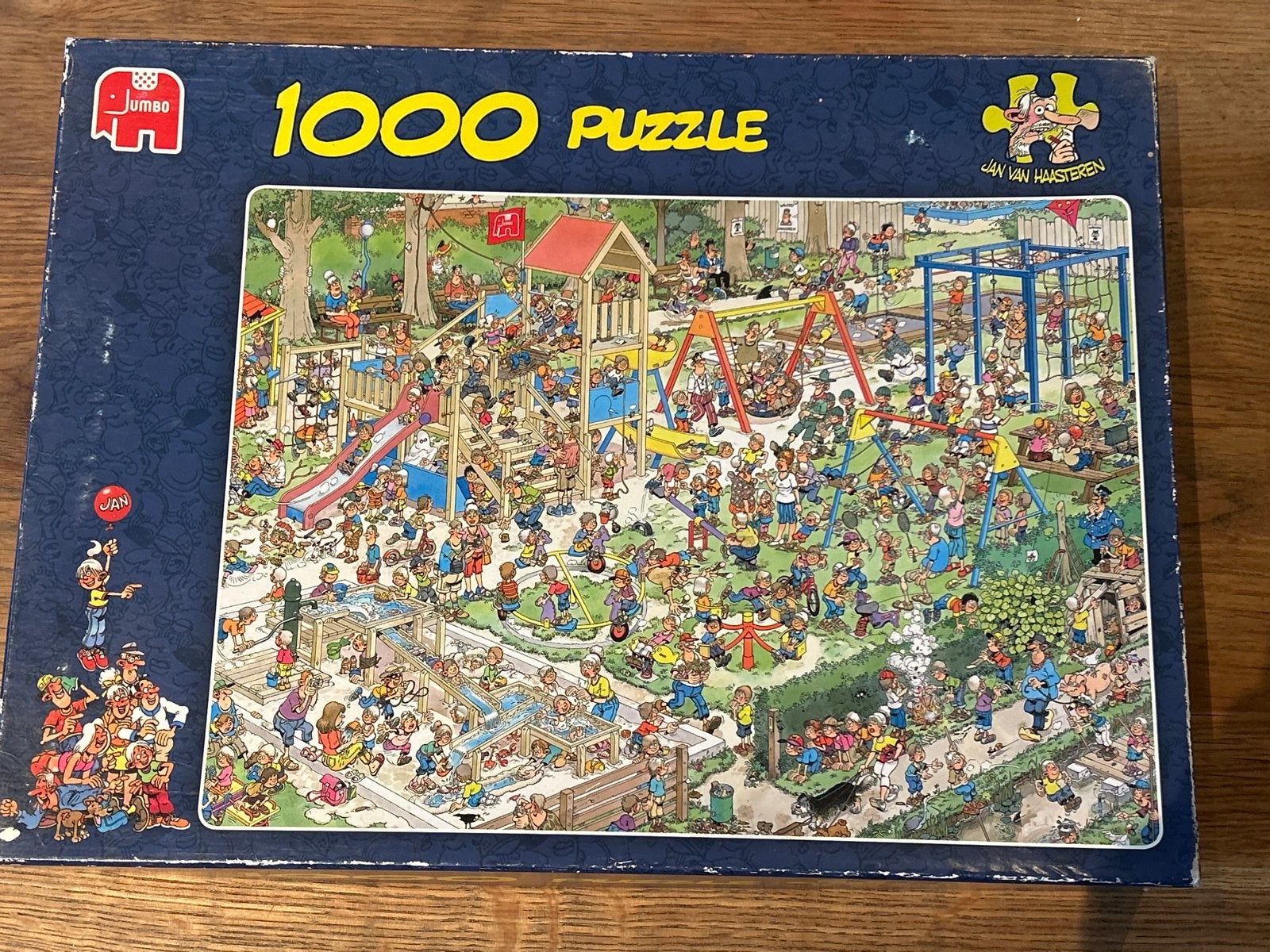 Jan van Haasteren Legpuzzel - 1000 stukjes Speeltuin, Ophalen, 500 t/m 1500 stukjes, Gebruikt, Legpuzzel