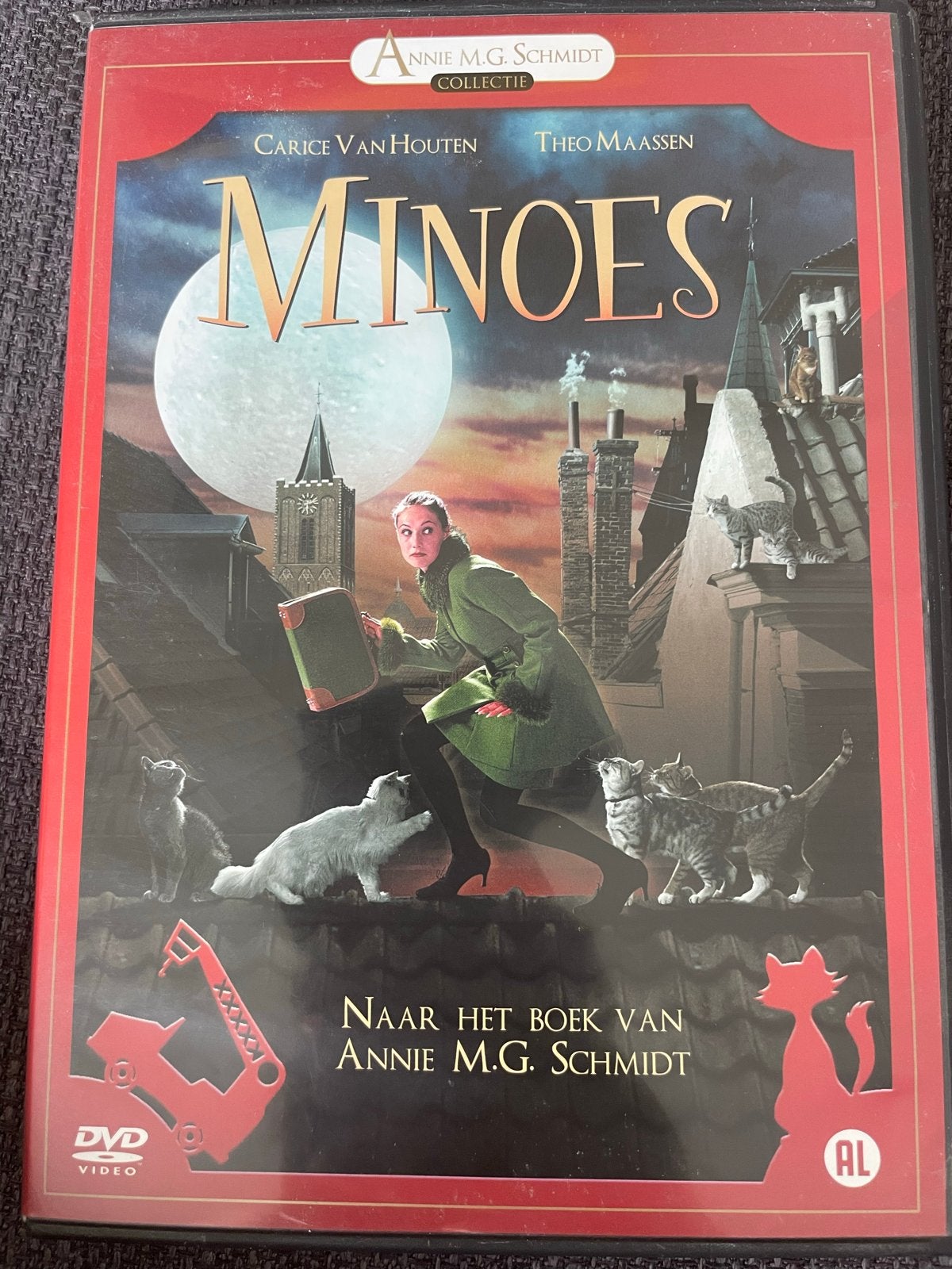 Minoes DVD - Annie M.G. Schmidt Collectie, Alle leeftijden, Gebruikt, Bonusmateriaal, Ophalen of Verzenden