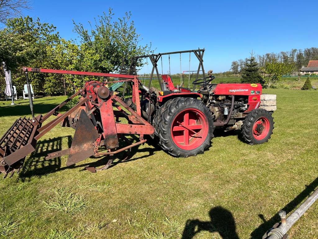 Napolione Tractor icm Spitmachine - Geschikt voor klein werk, Ophalen, Grondbewerking