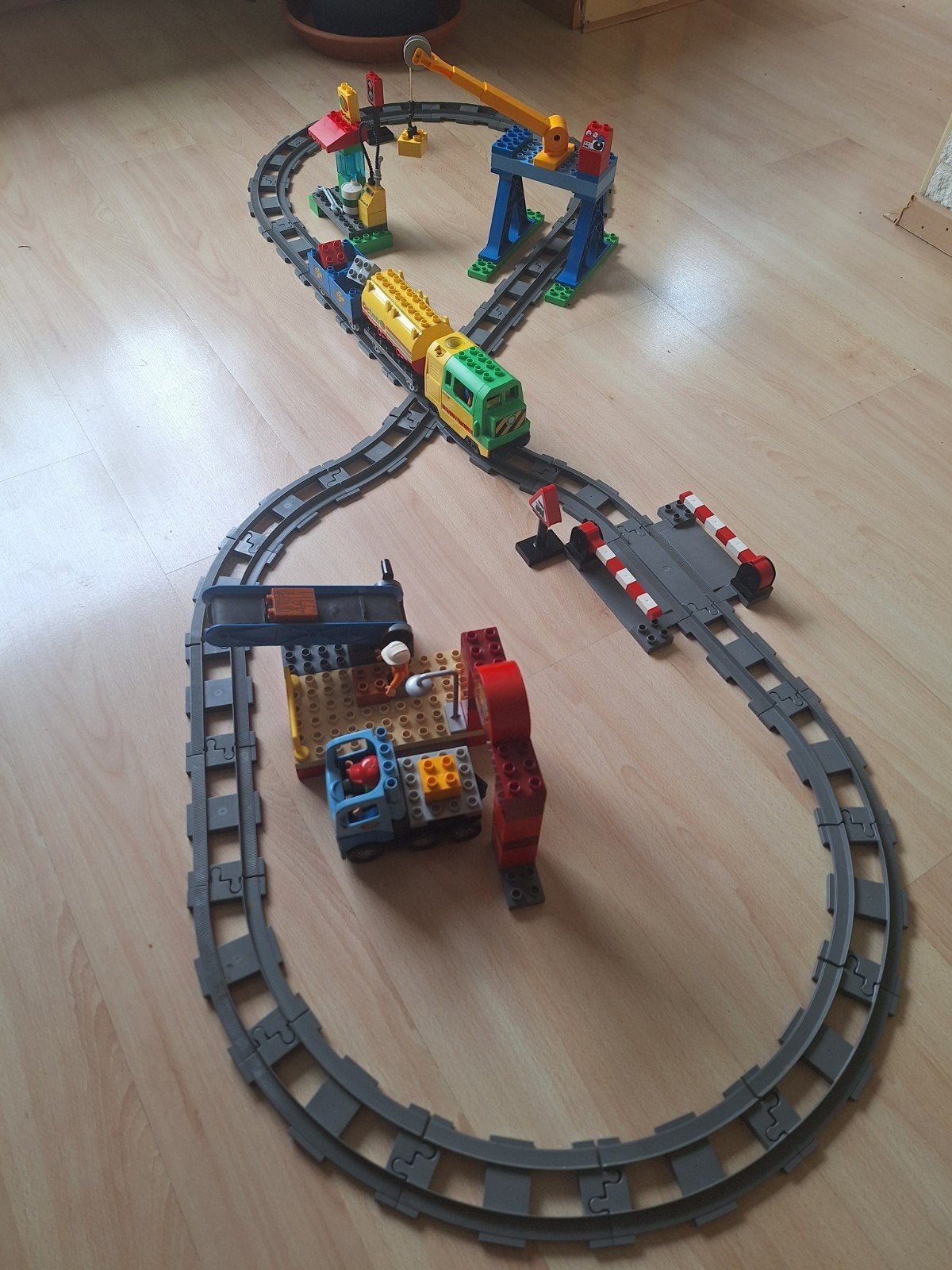 LEGO DUPLO Ville Luxe Treinset - 5609 (werkt), Ophalen, Gebruikt, Duplo, Complete set