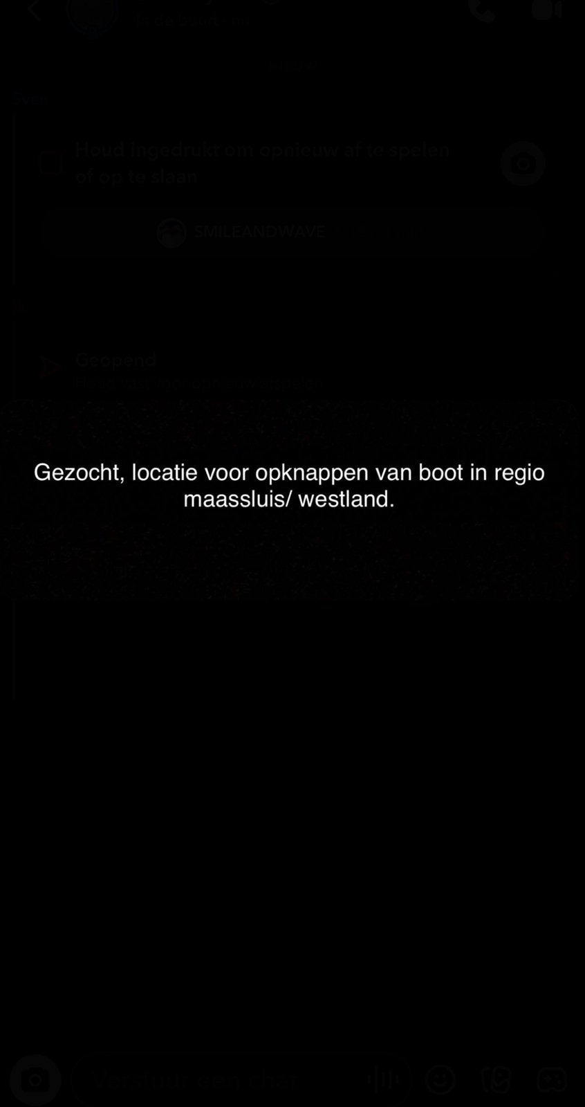 Locatie gezocht voor opknap boot regio Maassluis/Westland, Ophalen, Overige typen