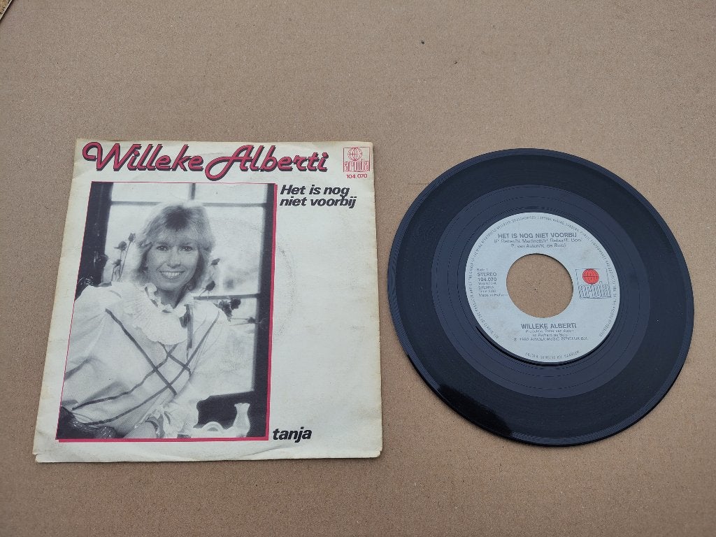 7" Single: Willeke Alberti - Het Is Nog Niet Voorbi (1982), Cd's en Dvd's, Verzenden, Gebruikt, 7 inch, Pop