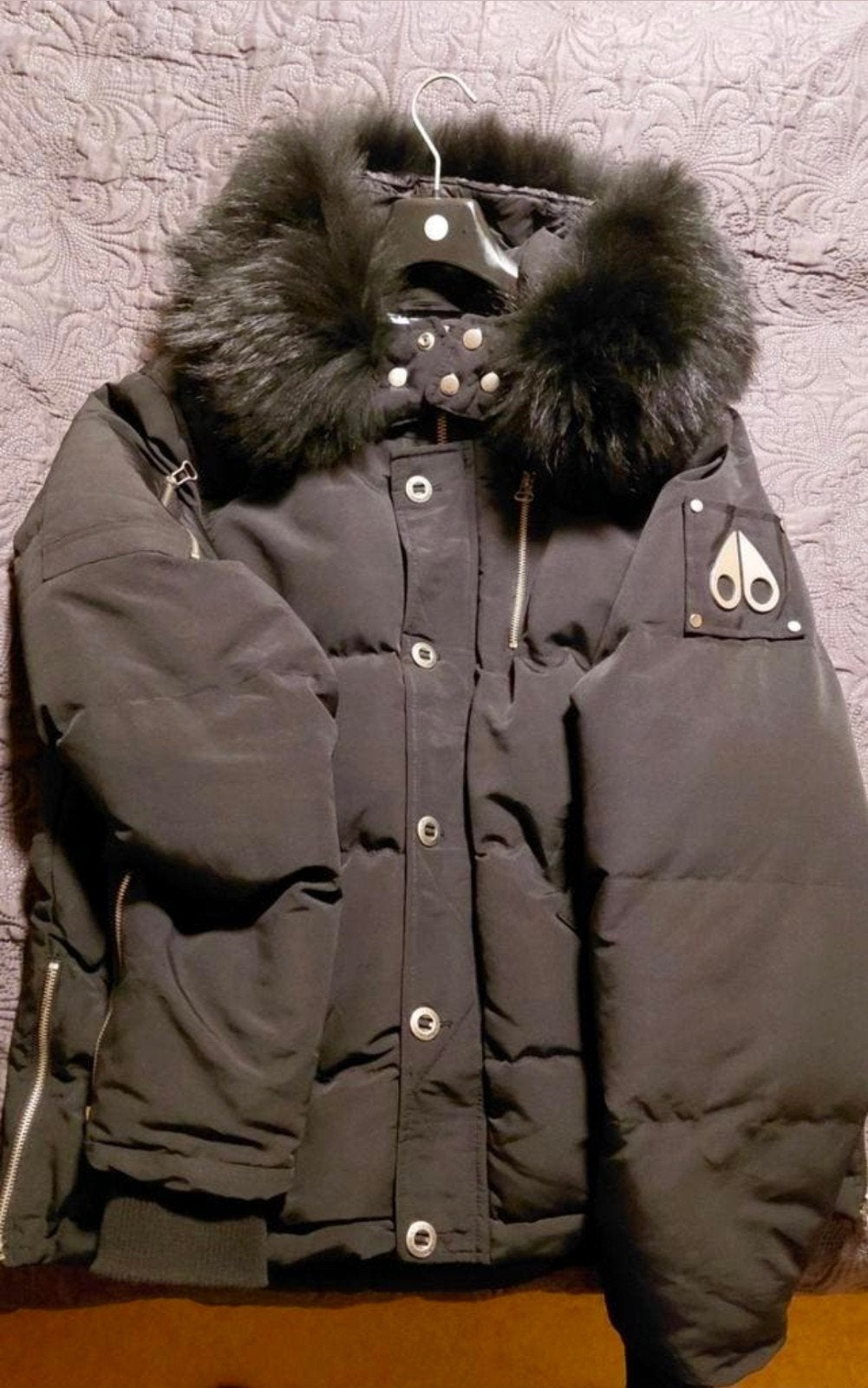 Moose knuckle bomber jas XL/XXL, Ophalen of Verzenden, Nieuw, Maat 56/58 (XL), Zwart