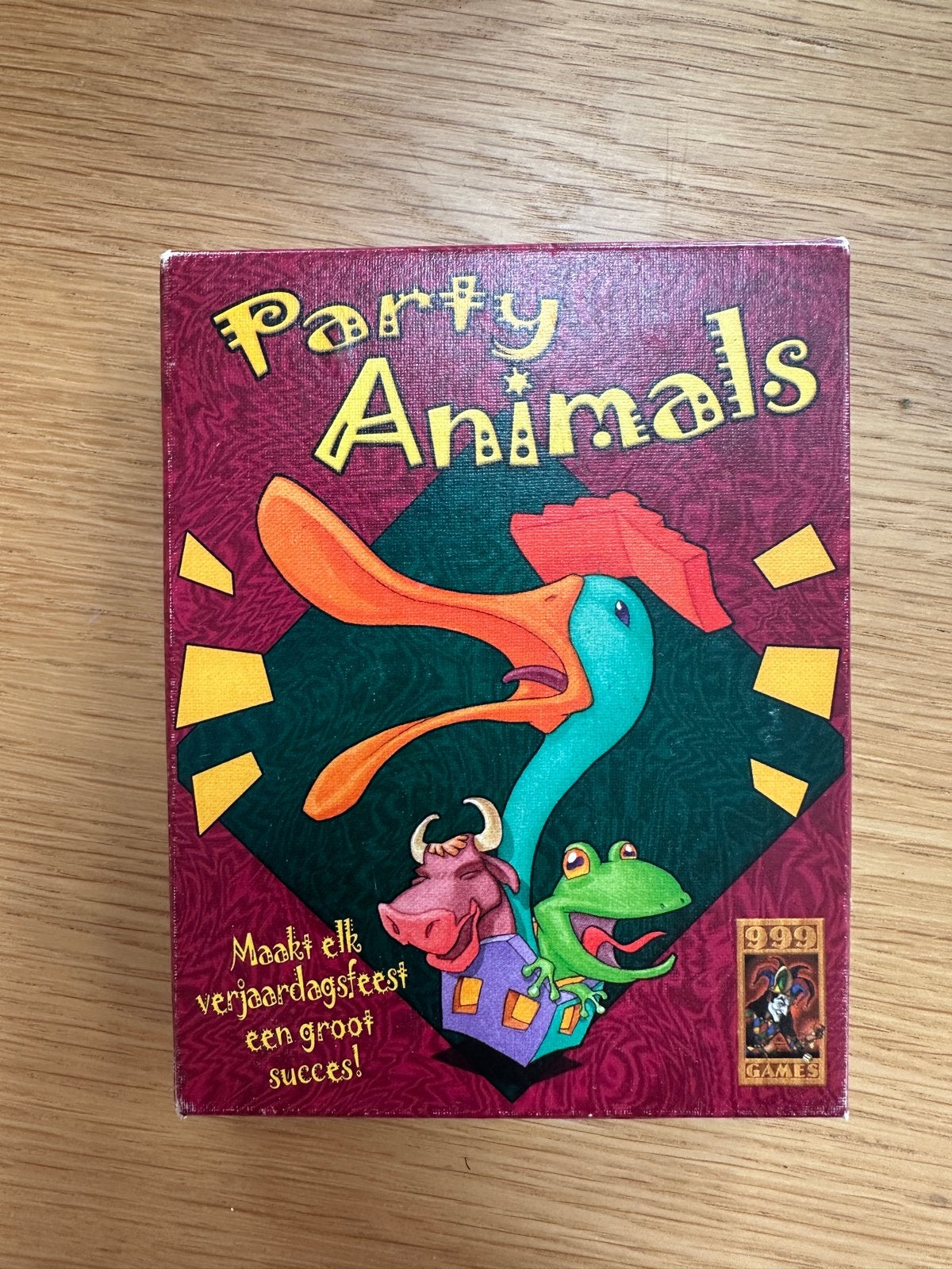 Party Animals Kaartspel - Hilarisch Dieren Geluiden Spel, Drie of vier spelers, Ophalen, Gebruikt