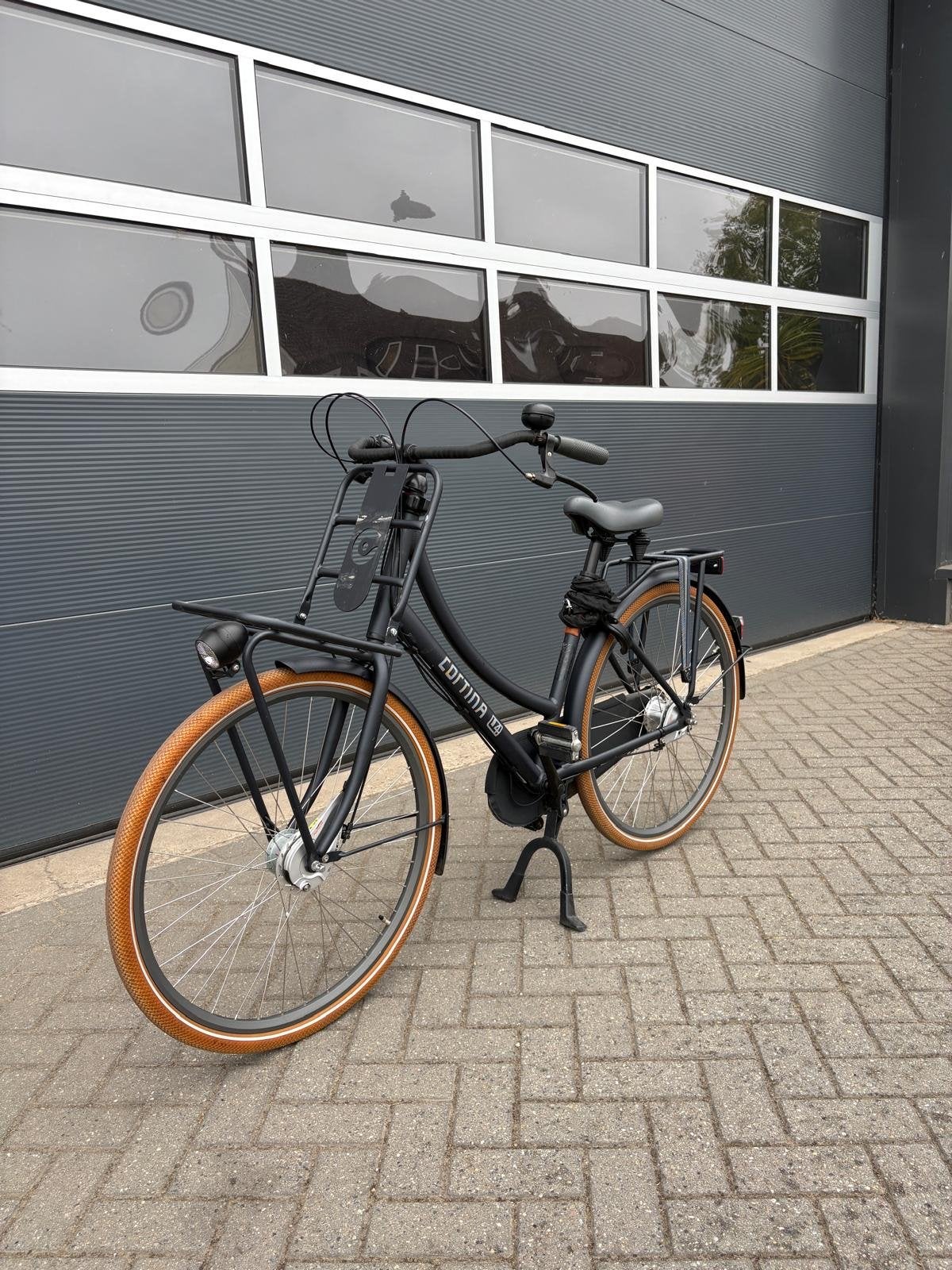 Cortina U4 fiets - 7 versnellingen, naafdynamo, handremmen, 53 tot 56 cm, Velgrem, Versnellingen, Zo goed als nieuw